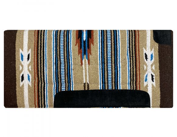 Showman 32 x 32 Acrylic Felt Bottom Saddle Pad #2